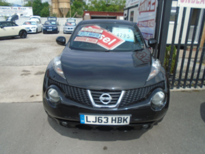 2013 Nissan Juke 1.5 Dci 8v N-Tec SUV 5dr Diesel Manual Euro 5 (110 Ps) in Black — image 2