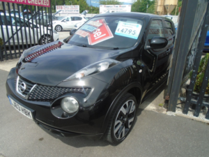 2013 Nissan Juke 1.5 Dci 8v N-Tec SUV 5dr Diesel Manual Euro 5 (110 Ps) in Black — image 3