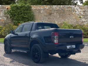 2022 Ford Ranger 2.0 Ecoblue Wildtrak Auto 4WD Euro 6 (s/s) 4dr in Black — image 3