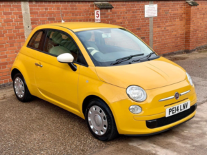 2014 Fiat 500 1.2 Colour Therapy Euro 6 (s/s) 3dr in Yellow — image 2