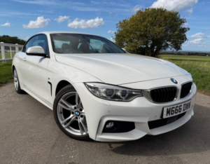 2015 BMW 4 Series 2.0 428i M Sport Auto Euro 6 (s/s) 2dr in White — image 3
