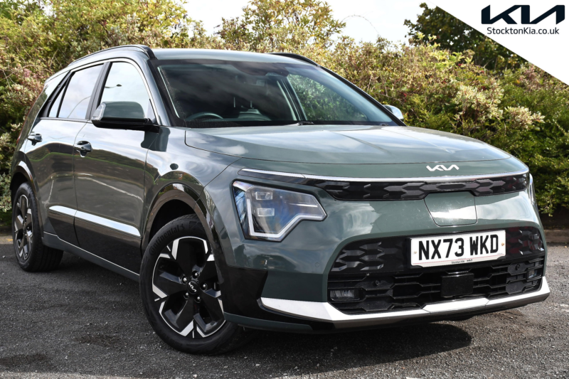 2023 Kia Niro 64.8kwh 3 SUV 5dr Electric Auto (201 Bhp) in Green — image 1