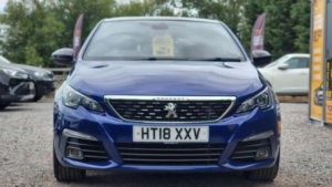 2018 Peugeot 308 1.2 Puretech Gpf Gt Line Eat Euro 6 (s/s) 5dr in Blue — image 4