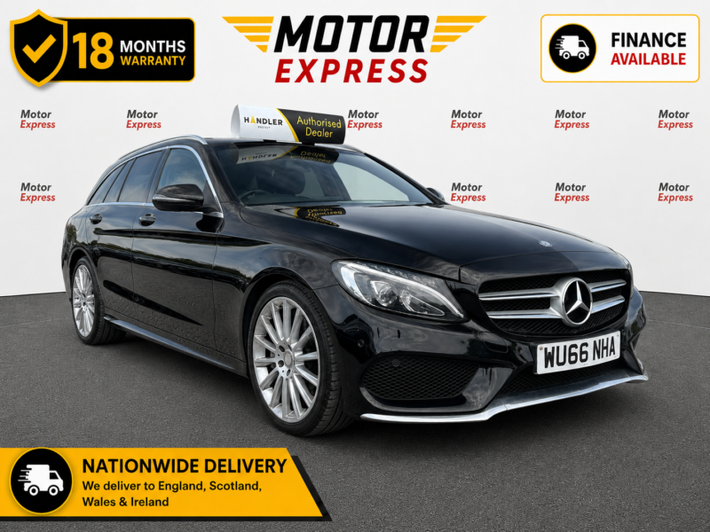 2016 Mercedes-Benz C Class 2.1 C300dh Amg Line in Black — image 1