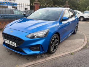 2019 Ford Focus 1.0t Ecoboost St-Line X Euro 6 (s/s) 5dr in Blue — image 6
