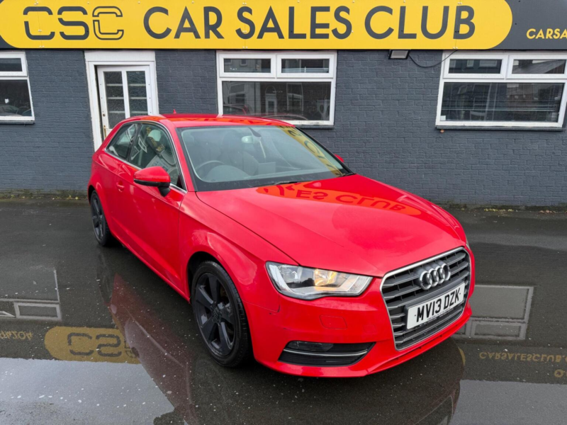 2013 Audi A3 1.4 Tfsi Sport Euro 5 (s/s) 3dr in Red — image 1