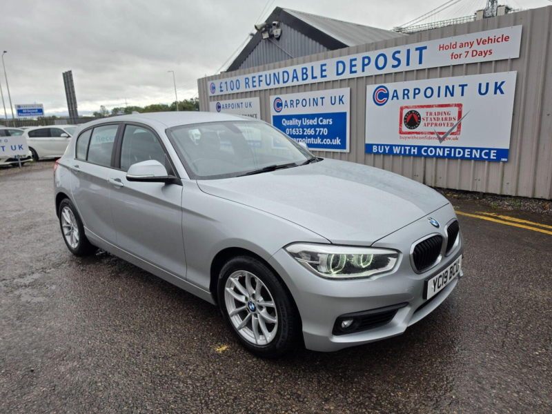 2019 BMW 1 Series 1.5 118i Se Business Auto Euro 6 (s/s) 5dr in Silver — image 1