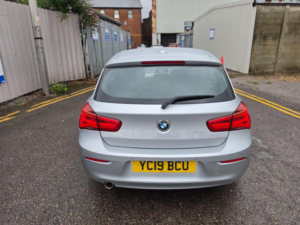 2019 BMW 1 Series 1.5 118i Se Business Auto Euro 6 (s/s) 5dr in Silver — image 5