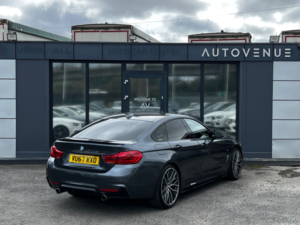 2017 BMW 4 Series Gran Coupe 3.0 440i M Sport Hatchback 5dr Petrol Auto Euro 6 (s/s) (326 Ps) in Grey — image 4