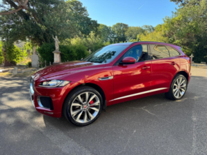 2017 Jaguar F-Pace 3.0 D300 V6 S Auto AWD Euro 6 (s/s) 5dr in Red — image 3