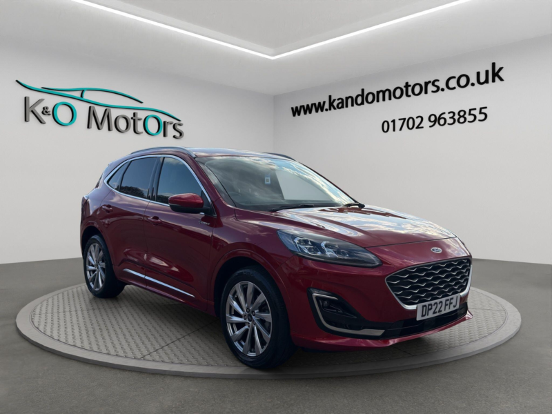 2022 Ford Kuga 2.5 Duratec 14.4kwh Vignale CVT Euro 6 (s/s) 5dr in Red — image 1