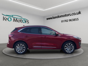 2022 Ford Kuga 2.5 Duratec 14.4kwh Vignale CVT Euro 6 (s/s) 5dr in Red — image 3