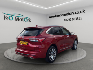 2022 Ford Kuga 2.5 Duratec 14.4kwh Vignale CVT Euro 6 (s/s) 5dr in Red — image 4