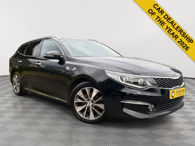 2017 Kia Optima 1.7 Crdi 3 Sportswagon 5dr Diesel Manual Euro 6 (s/s) (139 Bhp) in Black — image 1
