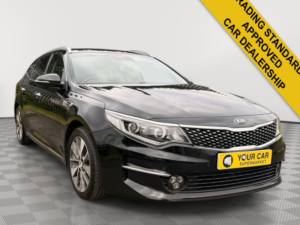 2017 Kia Optima 1.7 Crdi 3 Sportswagon 5dr Diesel Manual Euro 6 (s/s) (139 Bhp) in Black — image 2