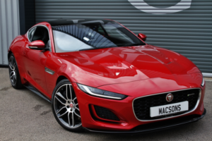 2021 Jaguar F-Type 5.0 V8 R-Dynamic P450 AWD in Red — image 3