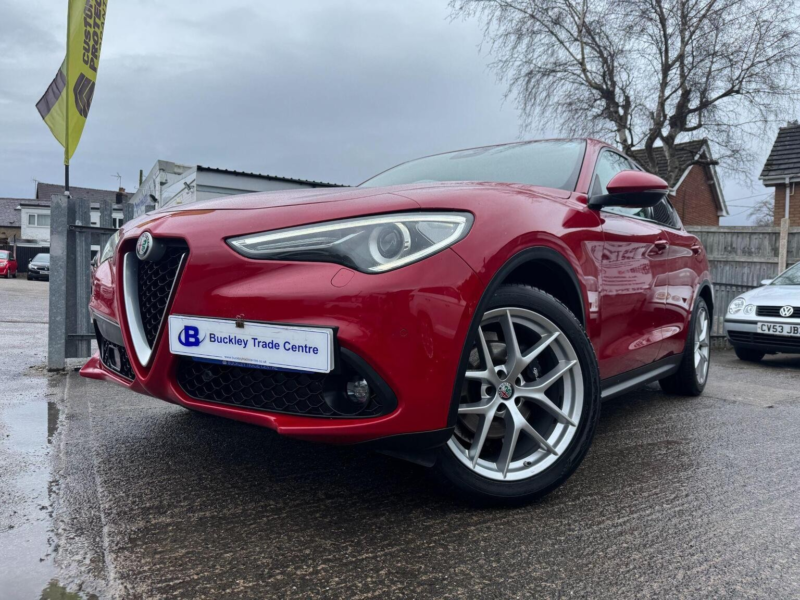 2018 Alfa Romeo Stelvio 2.2 Td Milano Edizione Auto Q4 AWD Euro 6 (s/s) 5dr in Red — image 1