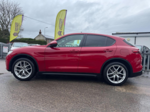 2018 Alfa Romeo Stelvio 2.2 Td Milano Edizione Auto Q4 AWD Euro 6 (s/s) 5dr in Red — image 2