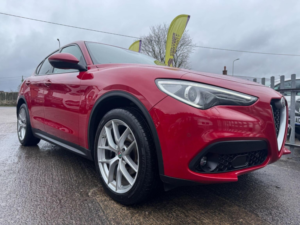 2018 Alfa Romeo Stelvio 2.2 Td Milano Edizione Auto Q4 AWD Euro 6 (s/s) 5dr in Red — image 5