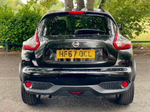 2017 Nissan Juke 1.6 Acenta Xtron Euro 6 5dr in Black — image 5