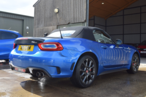 2018 Abarth 124 Spider 1.4 Abarth 124 Spider 1.4 Turbo Multiair 170hp Manual in Blue — image 4