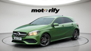 2017 Mercedes-Benz A Class 1.5 A180d Amg Line Euro 6 (s/s) 5dr in Green — image 2