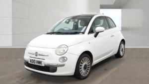 2010 Fiat 500 1.2 Lounge in White — image 2