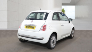 2010 Fiat 500 1.2 Lounge in White — image 4