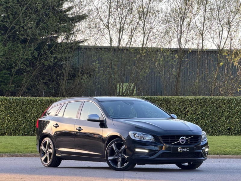 2016 Volvo V60 2.0 D3 R-Design Nav Euro 6 (s/s) 5dr in Black — image 1