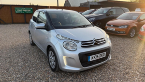 2015 Citroen C1 1.2 Puretech Feel Euro 6 5dr in Grey — image 5
