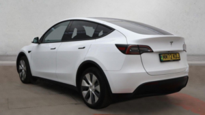 2022 Tesla Model Y (dual Motor) Long Range SUV 5dr Electric Auto 4wde (384 Bhp) in White — image 3
