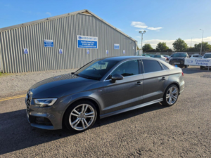 2019 Audi A3 1.0 Tfsi 30 S Line Euro 6 (s/s) 4dr in Grey — image 3