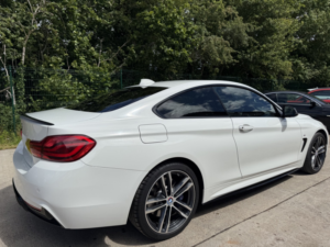 2018 BMW 4 Series 3.0 430d Xdrive M Sport Coupe in White — image 4