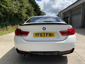 2018 BMW 4 Series 3.0 430d Xdrive M Sport Coupe in White — image 5