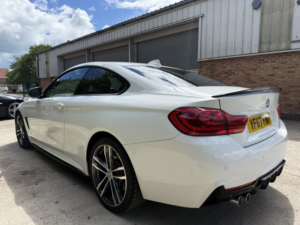 2018 BMW 4 Series 3.0 430d Xdrive M Sport Coupe in White — image 6