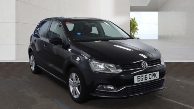 2016 Volkswagen Polo 1.2 Tsi Bluemotion Tech Match in Black — image 1