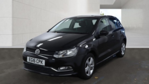 2016 Volkswagen Polo 1.2 Tsi Bluemotion Tech Match in Black — image 2