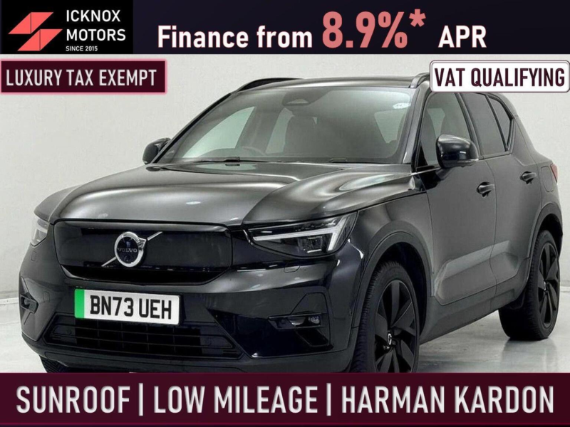 2023 Volvo Xc40 Recharge Twin 82kwh Ultimate Auto AWD 5dr in Black — image 1