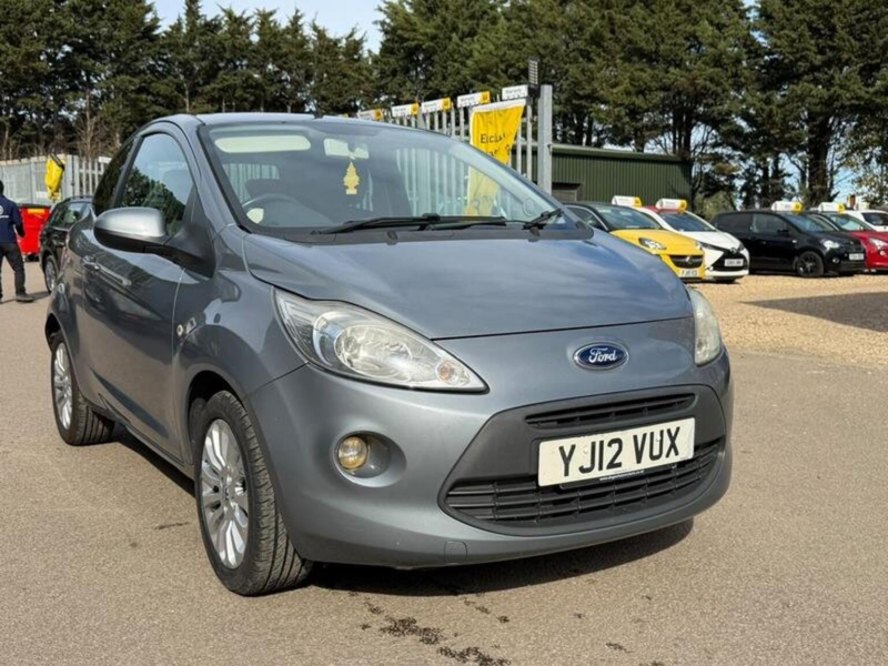 2012 Ford Ka 1.2 Zetec Euro 5 (s/s) 3dr in Grey — image 1