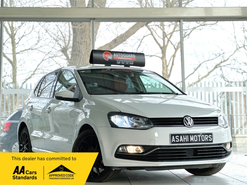 2016 Volkswagen Polo 1.2 Tsi Bluemotion Tech Se Hatchback 5dr Petrol DSG Euro 6 (s/s) (90 Ps) in White — image 1