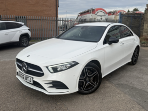 2022 Mercedes-Benz A Class 1.3 A250e 15.6kwh Amg Line Edition in White — image 2
