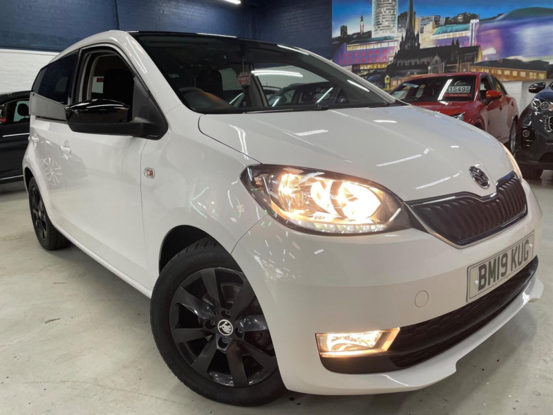 2019 Skoda Citigo 1.0 Mpi Greentech Colour Edition Euro 6 (s/s) 5dr in White — image 1