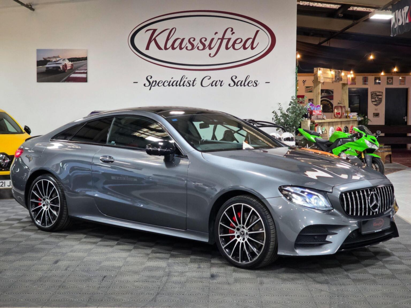 2017 Mercedes-Benz E Class 3.0 E400 V6 Amg Line (premium Plus) G-Tronic+ 4matic Euro 6 (s/s) 2dr in Grey — image 1
