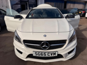 2015 Mercedes-Benz Cla 1.6 Cla180 Amg Sport Coupe 7g-Dct Euro 6 (s/s) 4dr in White — image 2