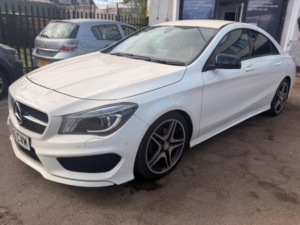 2015 Mercedes-Benz Cla 1.6 Cla180 Amg Sport Coupe 7g-Dct Euro 6 (s/s) 4dr in White — image 3