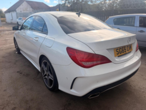 2015 Mercedes-Benz Cla 1.6 Cla180 Amg Sport Coupe 7g-Dct Euro 6 (s/s) 4dr in White — image 4