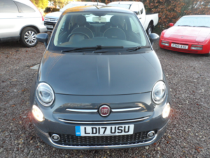 2017 Fiat 500 1.2 500 My17 1.2 69hp Lounge in Grey — image 2