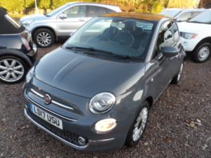 2017 Fiat 500 1.2 500 My17 1.2 69hp Lounge in Grey — image 3