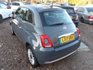 2017 Fiat 500 1.2 500 My17 1.2 69hp Lounge in Grey — image 5