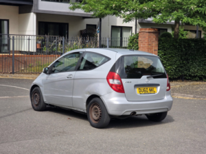 2010 Mercedes-Benz A Class 1.5 A160 Blueefficiency Classic Se Hatchback 3dr Petrol Manual (139 G/km, 95 Bhp) in Silver — image 4